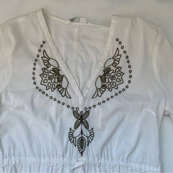 Athleta Women’s Embroidered Tunic Cover Up Size Medium - Picture 3 of 8